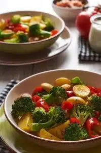 Meal Prep Ofengemüse mit Brokkoli